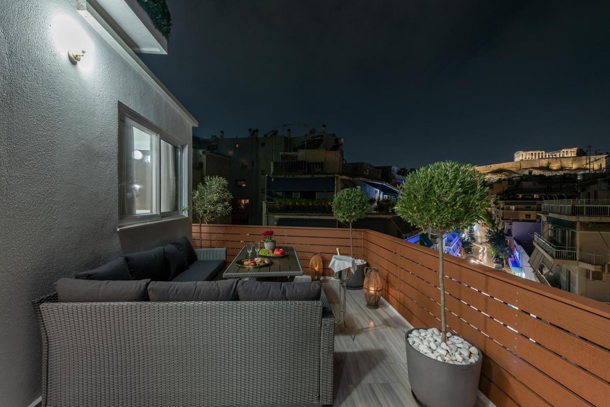Acropolis Divine Penthouse Apartment Athena Bagian luar foto